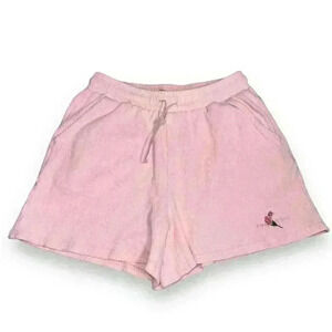 M.P Studios MASON PRINCE Waffle Shorts Women’s Floral Pink Shorts Casual Cute M
